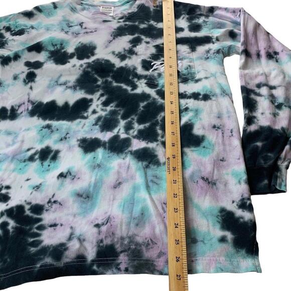 Pink Victoria Secret Womens Tie Dye Long Sleeve Shirt Size XS​​​​ - Picture 6 of 8